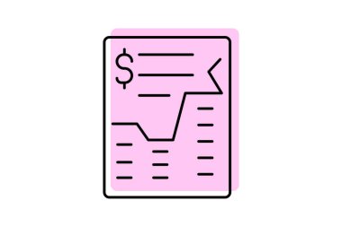 Ticari Grafik renk gölge inceliği simgesi, vektör, piksel mükemmel, illüstratör dosyası