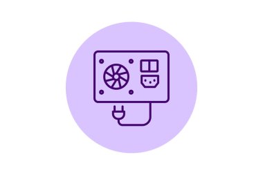 Güç Arzı beşgeni, vektör, piksel mükemmel, illüstratör dosyası