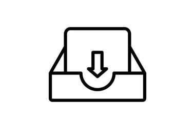 Kişi Ayrıntıları satır simgesi, vektör, piksel mükemmel, illüstratör dosyası