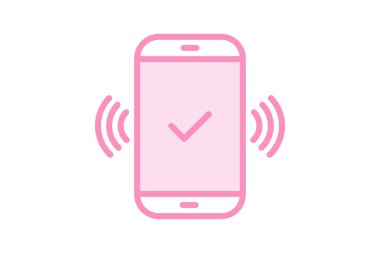 Bize ulaş duotone çizgi simgesi, vektör, piksel mükemmel, illüstratör dosyası