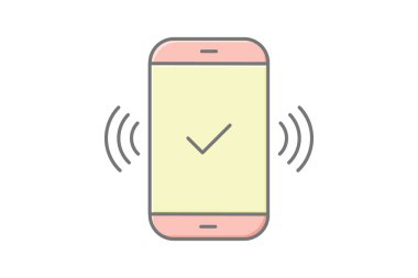 Bize doğrusal renk simgesi, vektör, piksel mükemmel, illüstratör dosyasına eriş