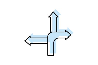 Esneklik rengi gölge ince çizgi simgesi, vektör, piksel mükemmel, illüstratör dosyası