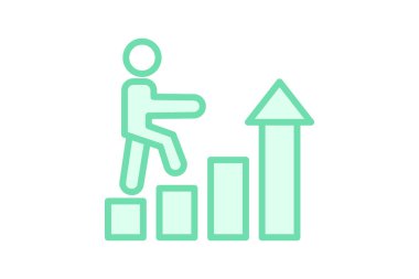 İşlem duotone çizgi simgesi, vektör, piksel mükemmel, illüstratör dosyası