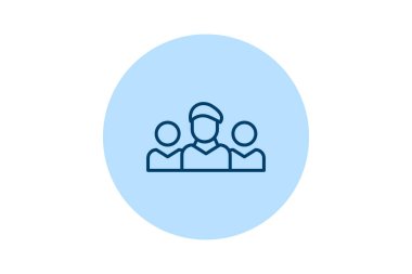 Liderlik pentaglow, vektör, piksel mükemmel, illüstratör dosyası