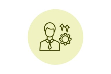 Profesyonel Geliştirme beşgeni, vektör, piksel mükemmel, illüstratör dosyası