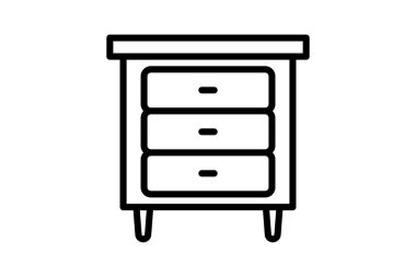 Tablo satır simgesi, vektör, piksel mükemmel, illüstratör dosyası