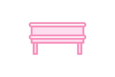 Depolama Benç duoton çizgi simgesi, vektör, piksel mükemmel, illüstratör dosyası