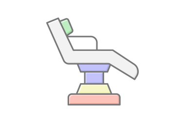 Yatay renk simgesi, vektör, piksel mükemmel, illüstratör dosyası