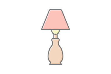 Hafif Lamba doğrusal renk simgesi, vektör, piksel mükemmel, illüstratör dosyası