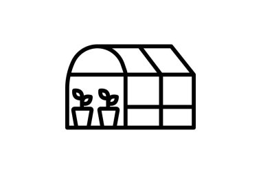 Sera çizgisi simgesi, vektör, piksel mükemmel, illüstratör dosyası