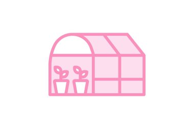 Sera duotone çizgi simgesi, vektör, piksel mükemmel, illüstratör dosyası