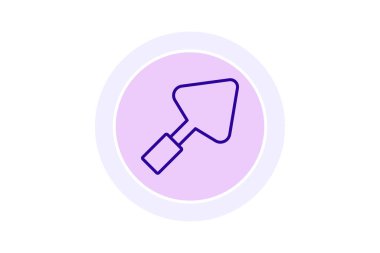 Kürek renk çemberi simgesi, vektör, piksel mükemmel, illüstratör dosyası