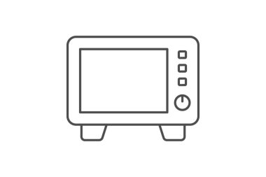 Fırın ince simgesi, vektör, piksel mükemmel, illüstratör dosyası