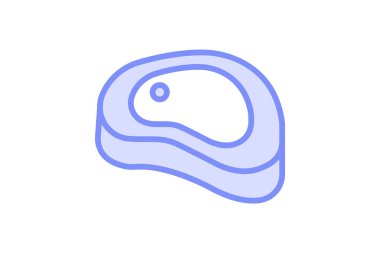 Et duotone çizgi simgesi, vektör, piksel mükemmel, illüstratör dosyası