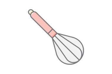 Çizgi renk simgesini çırp, vektör, piksel mükemmel, illüstratör dosyası