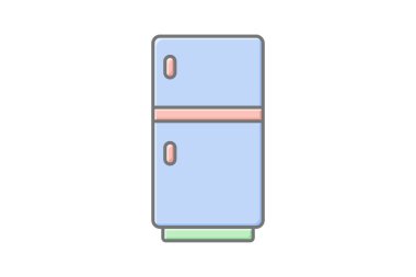 Pan doğrusal renk simgesi, vektör, piksel mükemmel, illüstratör dosyası