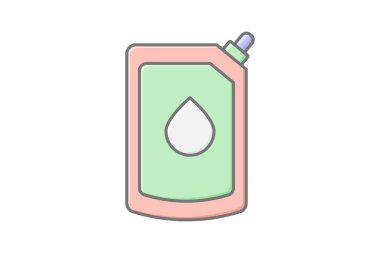 Mayonez doğrusal renk simgesi, vektör, piksel mükemmel, illüstratör dosyası