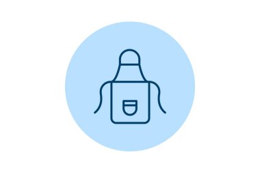 Önlük pentaglow, vektör, piksel mükemmel, illüstratör dosyası