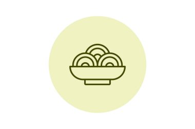 Erişte pentaglow, vektör, piksel mükemmel, illüstratör dosyası