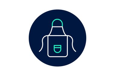 Önlük neonglow, vektör, piksel mükemmel, illüstratör dosyası