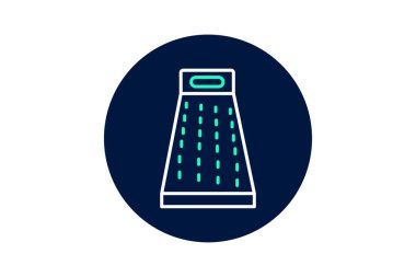 Peynir rendesi neonglow, vektör, piksel mükemmel, illüstratör dosyası