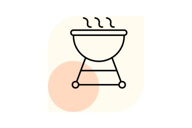 Izgara en küçük taslak, vektör, piksel mükemmel, illüstratör dosyası