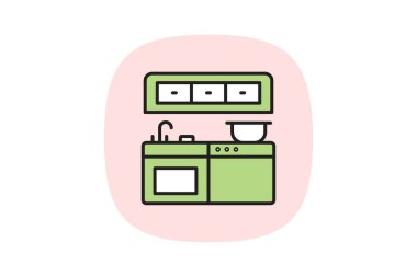 Mutfak pasteli özü, vektör, piksel mükemmel, illüstratör dosyası