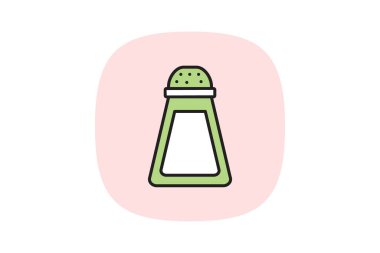 Tuz pastel özü, vektör, piksel mükemmel, illüstratör dosyası