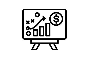 İş Stratejisi, vektör, piksel mükemmel, illüstratör dosyası