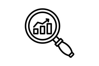 Pazar Araştırması, vektör, piksel mükemmel, illüstratör dosyası