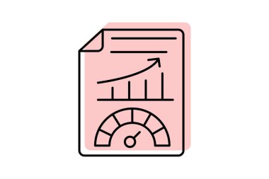 Performans Ölçüleri, vektör, piksel mükemmel, illüstratör dosyası