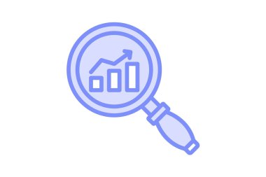 Pazar Araştırması, vektör, piksel mükemmel, illüstratör dosyası