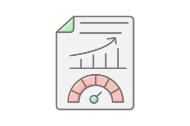 Performans Ölçüleri, vektör, piksel mükemmel, illüstratör dosyası