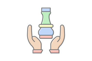 Yönetim Stratejisi, vektör, piksel mükemmel, illüstratör dosyası