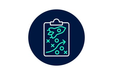 Başlangıç Stratejisi, vektör, piksel mükemmel, illüstratör dosyası