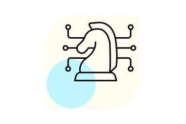 Dijital Strateji, vektör, piksel mükemmel, illüstratör dosyası