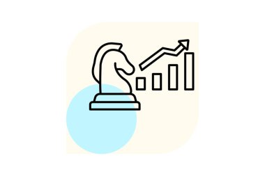 Büyüme İstatistikleri, vektör, piksel mükemmel, illüstratör dosyası