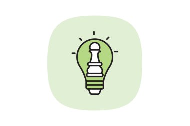 Yenilik Stratejisi, vektör, piksel mükemmel, illüstratör dosyası