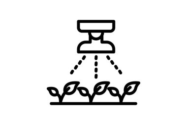 Sulama fıskiyesi, vektör, piksel mükemmel, illüstratör dosyası