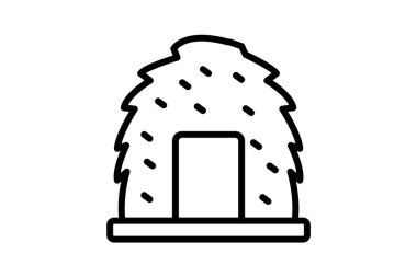 Samanlık, vektör, piksel mükemmel, illüstratör dosyası