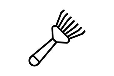 Saman tırmığı, vektör, piksel mükemmel, illüstratör dosyası