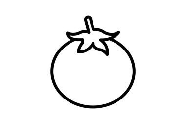 Domatesler, vektör, piksel mükemmel, illüstratör dosyası