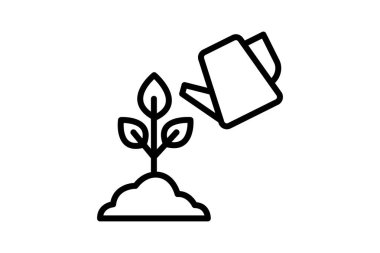 Sulama Bitkisi, vektör, piksel mükemmel, illüstratör dosyası