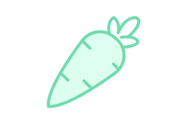 Havuç, vektör, piksel mükemmel, çizer dosyası