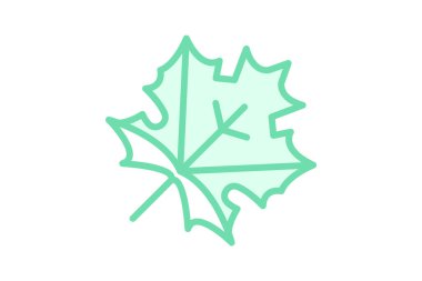 Maple Leaf, vektör, piksel mükemmel, illüstratör dosyası