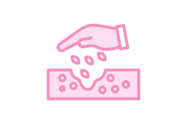 Tohum, vektör, piksel mükemmel, illüstratör dosyası