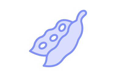 Soya fasulyesi, vektör, piksel mükemmel, çizer dosyası