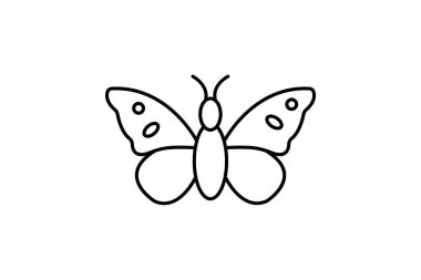 Kelebek, vektör, piksel mükemmel, çizer dosyası