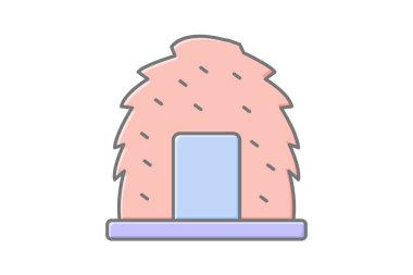 Samanlık, vektör, piksel mükemmel, illüstratör dosyası