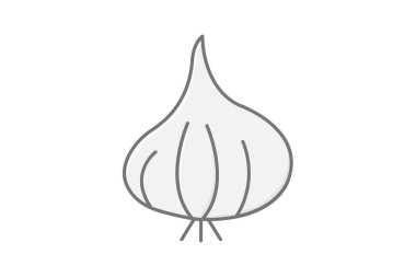 Sarımsak, vektör, piksel mükemmel, çizer dosyası